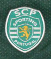 Camisola alternativa modelo 2000/01, das camadas de formao do futebol do Sporting