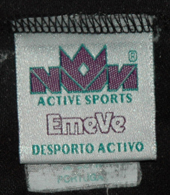 1995/1996, U-12. Shirt from the Sporting Lisbon football school. Made by the portuguese brand Emeve