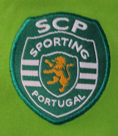 2004/2005, juniores A. Camisola alternativa de jogo do Sporting de mangas compridas, do Tiago Pires