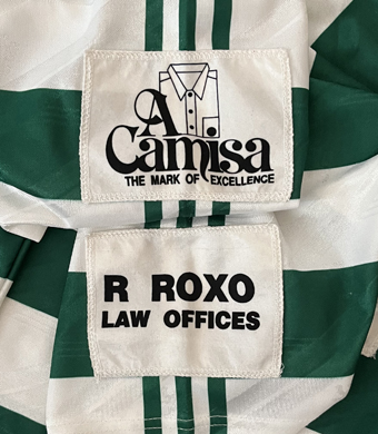 Camisola de jogo usada na digessão à África do Sul e Moçambique em junho de 1993