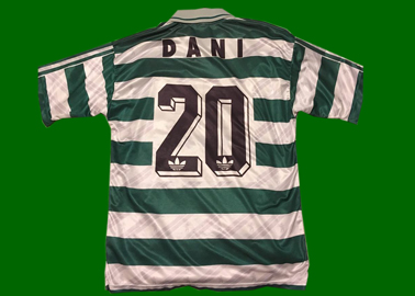 1995/96. Camisola de jogo do Dani