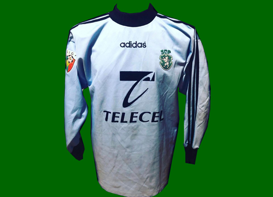 1997/98, equipamento Adidas do futebol do Sporting, Filip de Wilde