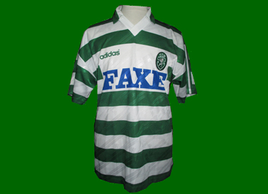 Equipamento de jogo de Paulo Torres 1993/94 FAXE Adidas