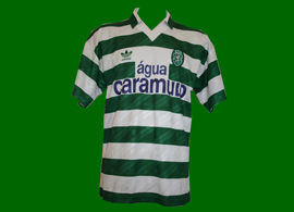 Sporting 1992 93 maglia indossata Adidas