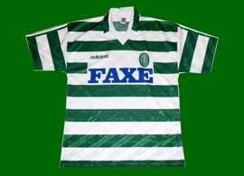 Sporting Lisbon matchworn home 93/94 pre season