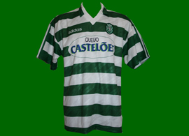 match worn Sporting Club de Portugal Casteles 1994