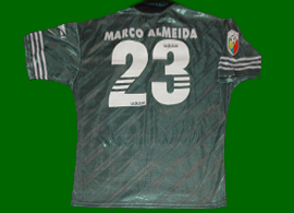 equipamento alternativo matchworn sporting 1997 1998 Marco Almeida