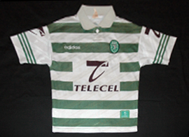 equipamento Sporting Adidas 1997 1998 Telecel