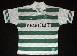 Sporting 1996 1997 Oceano camisola de jogo