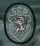 equipamento match worn Sporting 1997 1998 Patacas logo