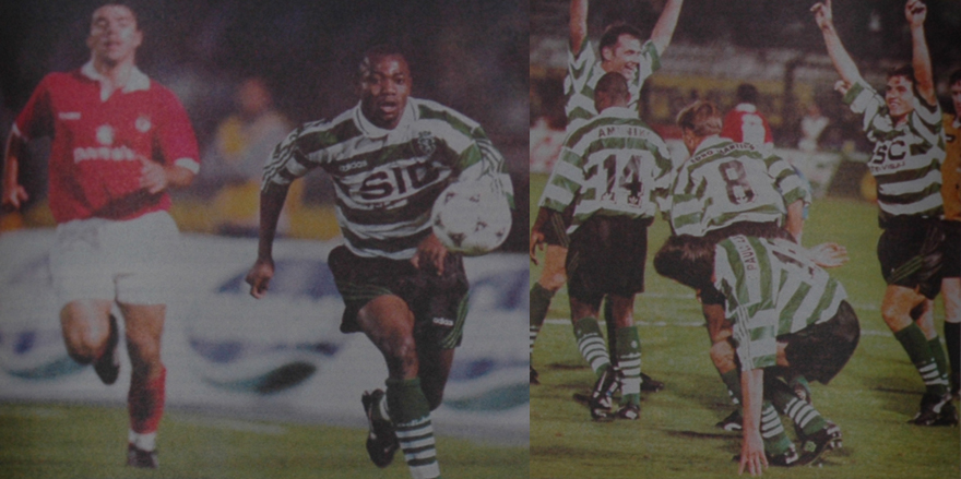 segunda verso das camisolas listadas SIC/Adidas 1995/96