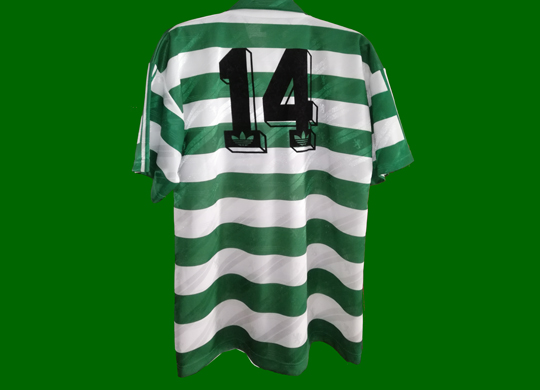 1993/94. Camisola alternativa de jogo do Sporting, do Filipe, jogo Kocaelispor da Turquia a 29 de setembro de 1993