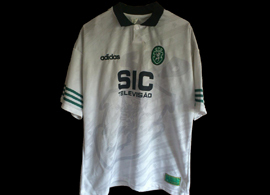 White away shirt worn by Marco Aurlio Portugal Cup Campomaiorense 31 January 1996