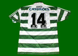 Camisola do Sporting usada por Marco Almeida contra o Vit�ria de Guimar�es