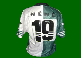 1997 1998 Camisola Stromp do Sporting de jogo defesa central Nene