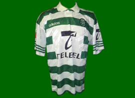 equipamento de jogo Sporting 1997 1998 Vinicius