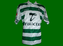 Maglia indossata Bulgaria Iordanov 96 97 Sporting Portugal