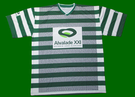 T-shirt with the names of contributors to the new Jose Alvalade Stadium