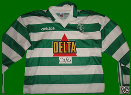 Sporting Clube Campomaiorense equipamento antigo com o leo Sporting