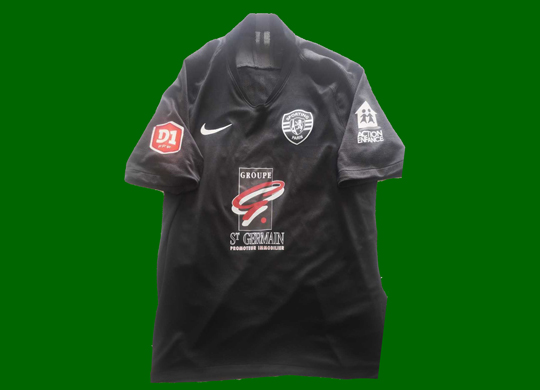 Sporting Clube de Paris Filial n143 do SCP. Camisola alternativa de jogo de Futsal