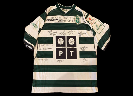 Camisola de jogo do Sporting Clube de Torres Vedras