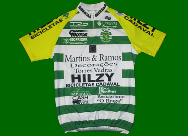 Sporting Lisbon cycling jersey, unknown details