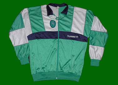 1990 to 1992. Hummel training jacket and trousers