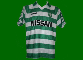 game worn jersey Sporting Clube Portugal Lisbon Venancio 1989 90