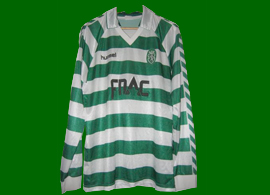 Match worn jersey by Eskilsson Sweden Sporting Lisbon