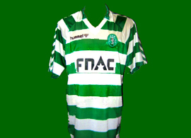 Sporting spieler trikot freundschaft spiel 1987 88