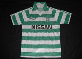 Player issue shirt Sporting 1990 swap with Vitesse kit manager