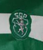 Longsleeved jersey match worn by Sporting Lisbon football player Antonio Sousa