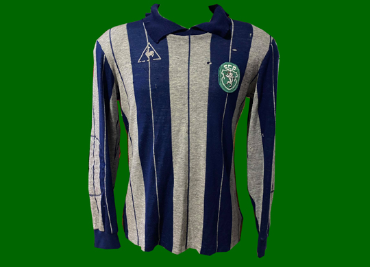 1986/87. Camisola Le Coq Sportif do Sporting do Damas