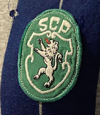 1986/87. Camisola Le Coq Sportif do Sporting do Damas