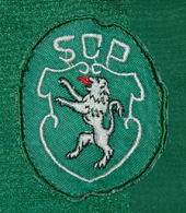 Sporting Lisbon Stromp Le Coq Sportif match worn shirt Jaime Pacheco 1984/86