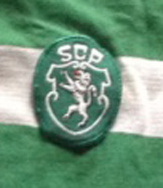 equipamento Sporting Le Coq Sportif 1983 1984 detalhe