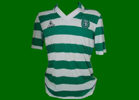 Match worn home jersey Sporting Le Coq Sportif 1983 1987