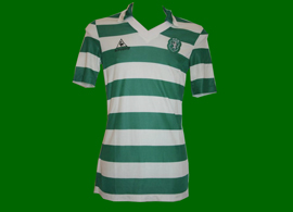 Sporting Portugal equipamento usado em jogo 1985 LCS MWS