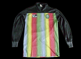 Sporting Portugal match worn goal keeper shirt Uhlsport German 1985 87
