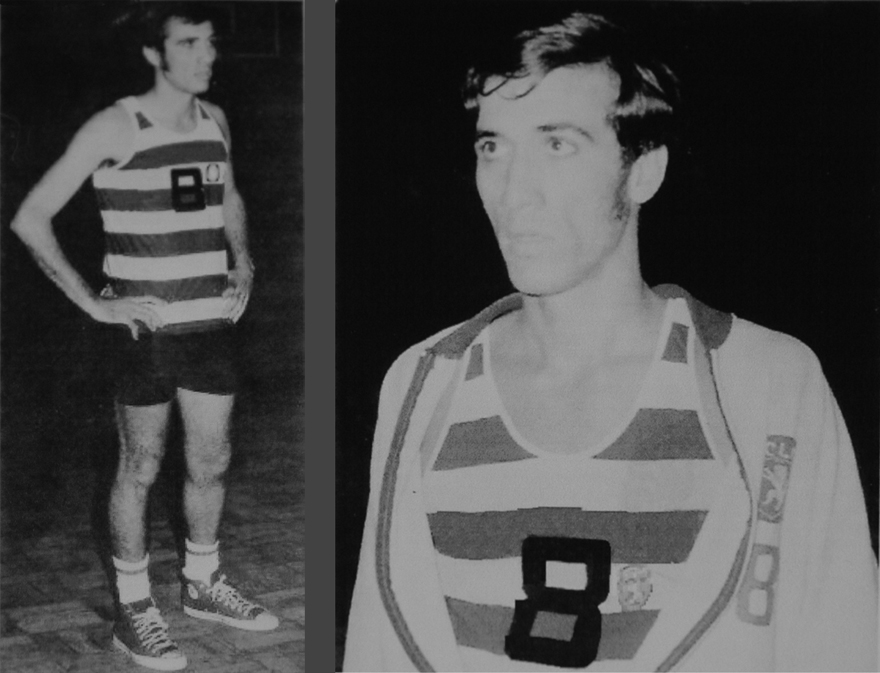 Lus Almeida, basquetebol do Sporting Clube de Loureno Marques