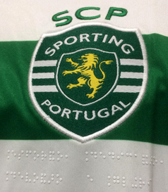 2017/18. Equipamento listado do Sporting