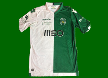 Jefferson equipamento de jogo final da Taa de Portugal match worn shirt