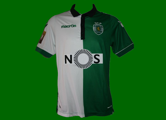 2016/17. Equipamento Stromp da Taa da Liga de jogo do Sporting, do jogador de futebol Joo Pereira