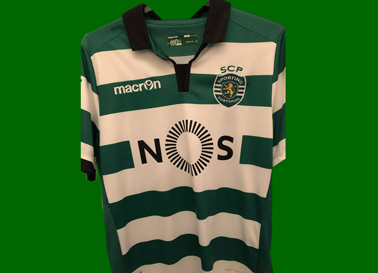 Camisola do Sporting do Leonardo Ruiz