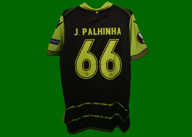 2017/18. Camisola Champions de jogo do Joo Palhinha