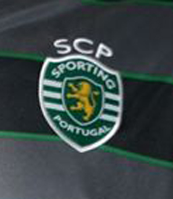 2015/16. Camisola de jogo preta do Sporting, do Ruben Ribeiro, da segunda Liga