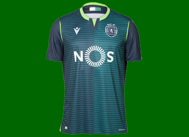 2019/20. Equipamento alternativo do Sporting