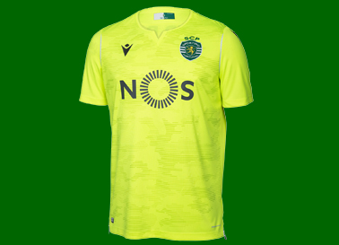 2019/20. Equipamento do Sporting alternativo de guarda-redes