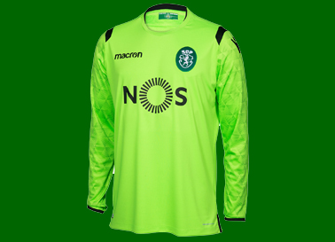 2018/19. Equipamento de guarda redes alternativo do Sporting