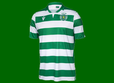 2019/20. Equipamento sem publicidade do Sporting